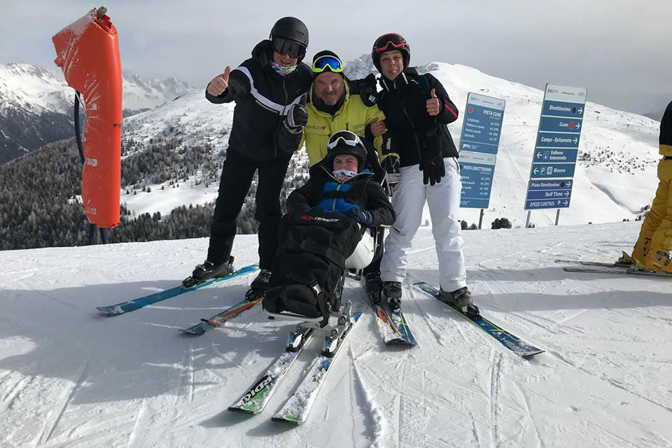 Associazione Sportabili Predazzo, Val di Fiemme (Trento) Attività inverno